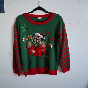 Pugs and Kisses Ugly Christmas Sweater